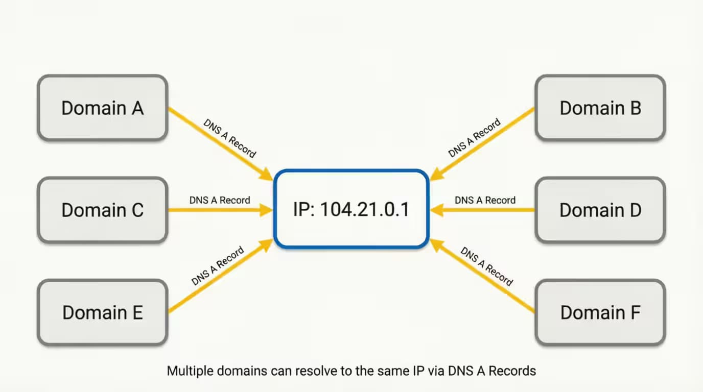 How reverse IP lookup works